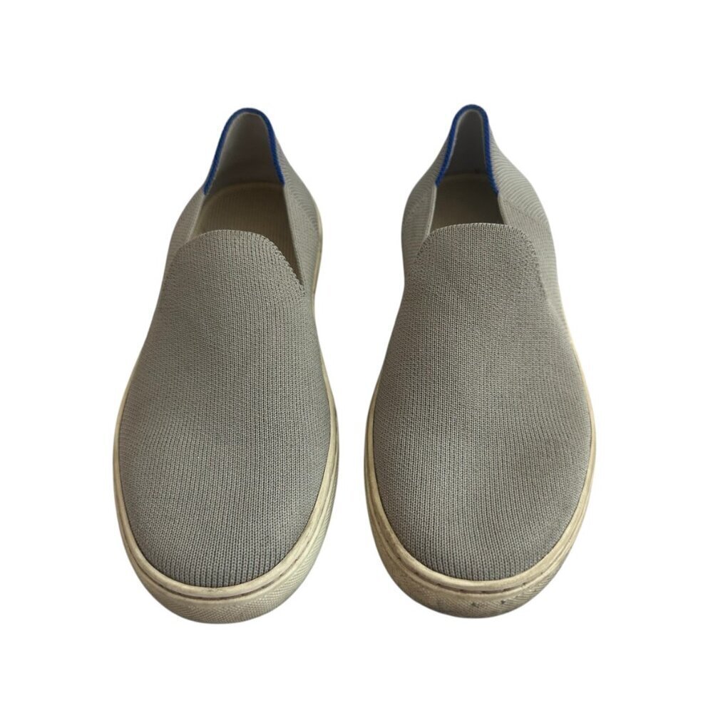 Rothy's The Sneaker Light Grey Stretch Comfy Classic Washable Size 5.5 Women's
